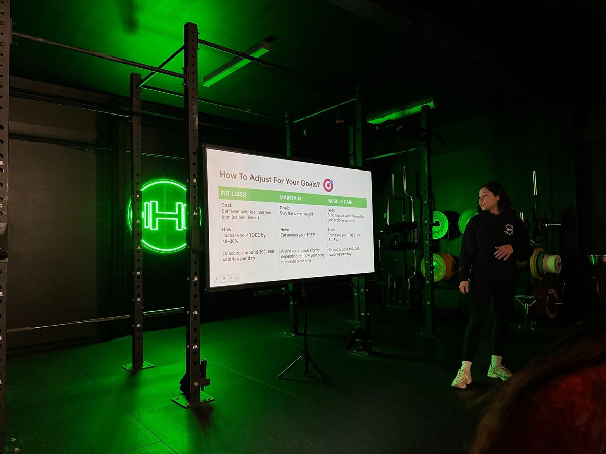 Isabelle Cavallaro, Personal Trainer at Habitat Gym, a private Personal Training gym in Prestons is presenting on all things nutrition.